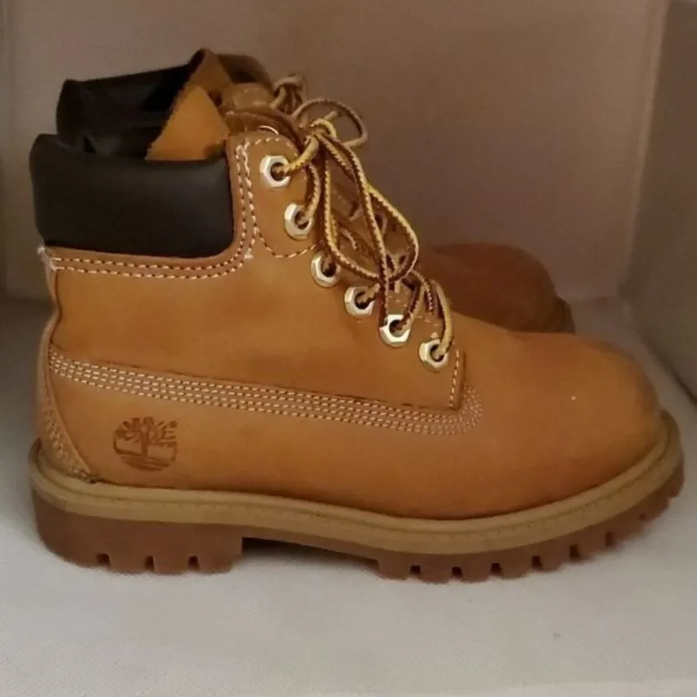 Timberland Boots Shoes Leather Kids Leather Winter Size 10